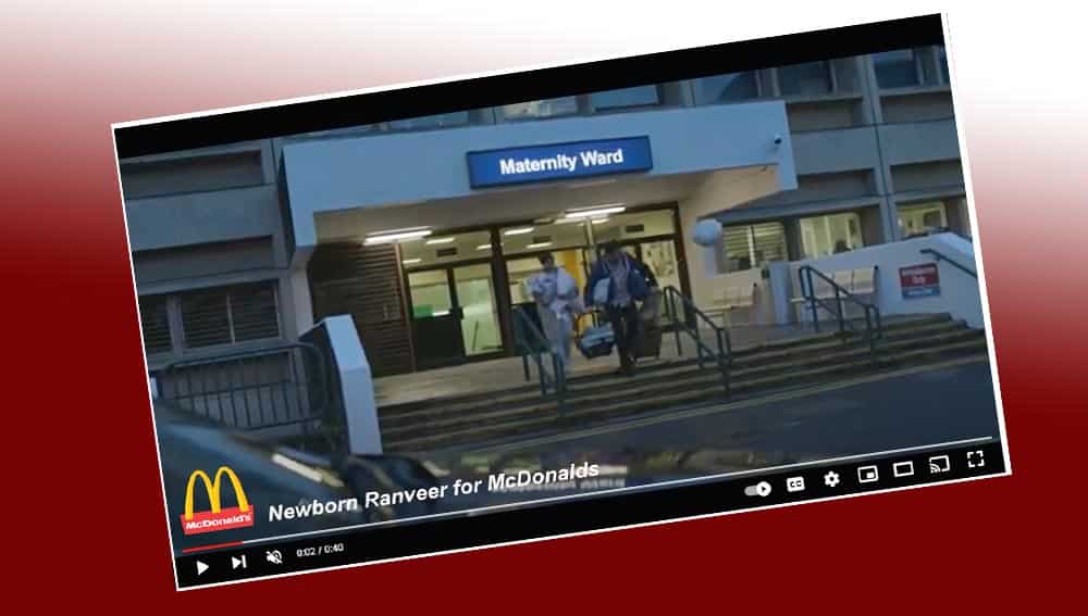 McDonald’s Newborn Baby TV Commercial