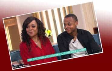 Lisa Martin and Her Son on ITV’s This Morning