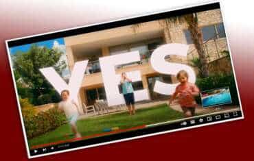 The Hopwood Family in a James Villas Commercial