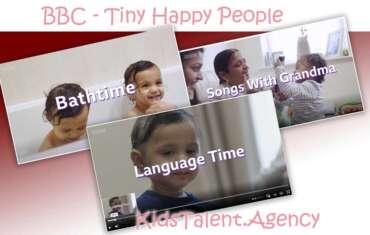 Identical Twins in BBC Tiny Happy People