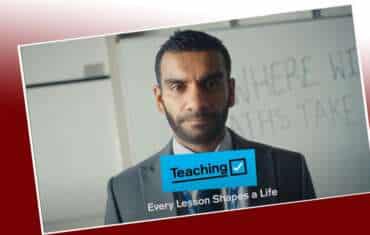 Children in the Department for Education TV Advert