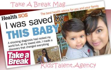 Take a Break Magazine: Saved by Baby